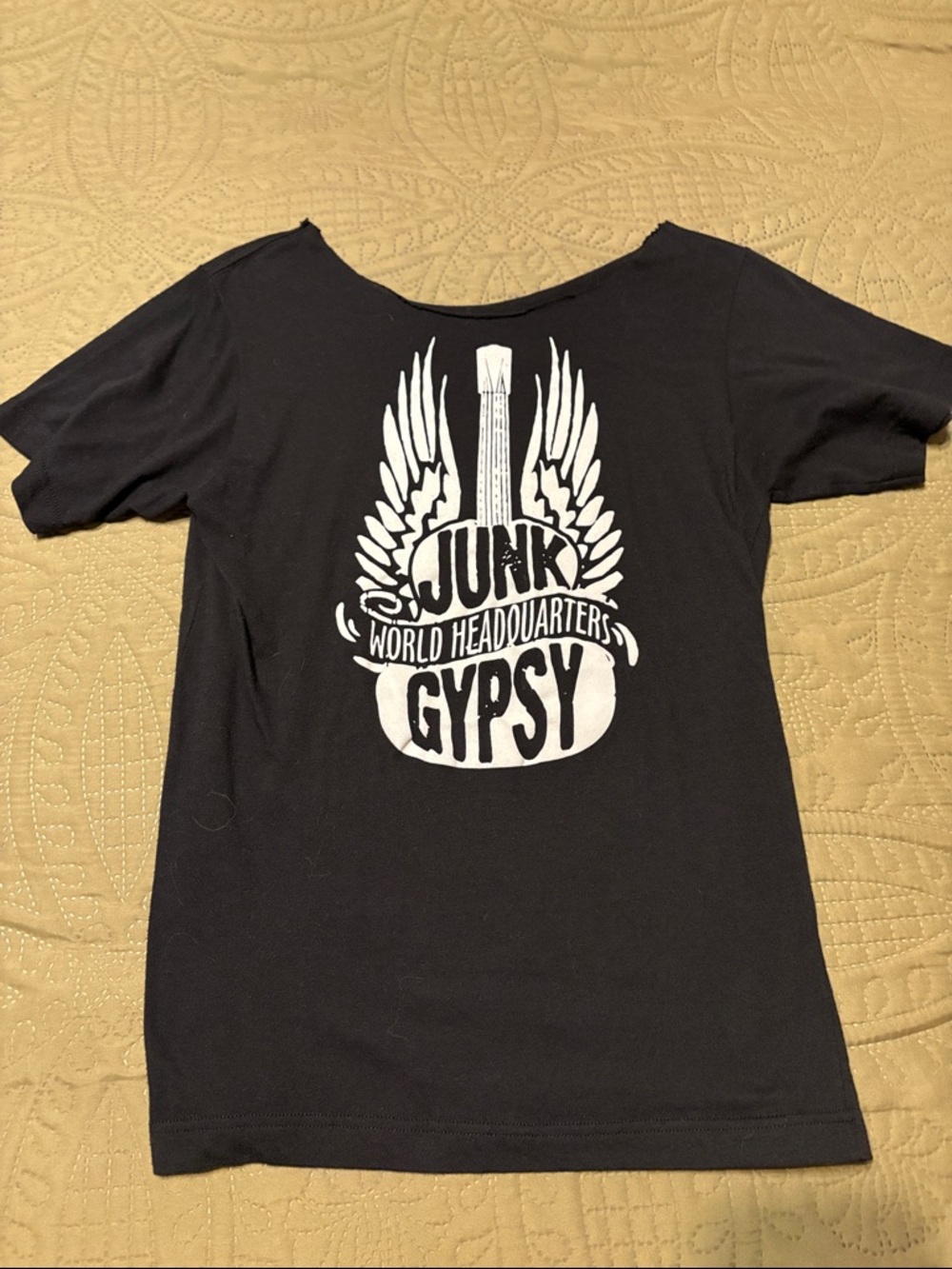 Black Junk Gypsy Short Sleeve Tee
